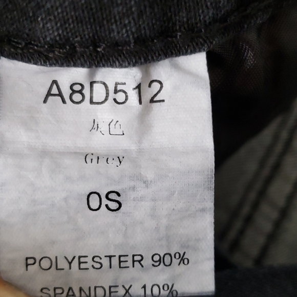 Black Skinny Fit Cross-Back Distressed Overalls Size 4/6 W28 - Picture 8 of 11